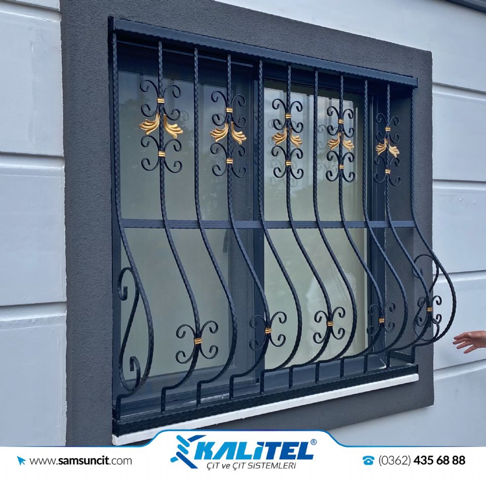 Ferforje Pencere Korkuluğu