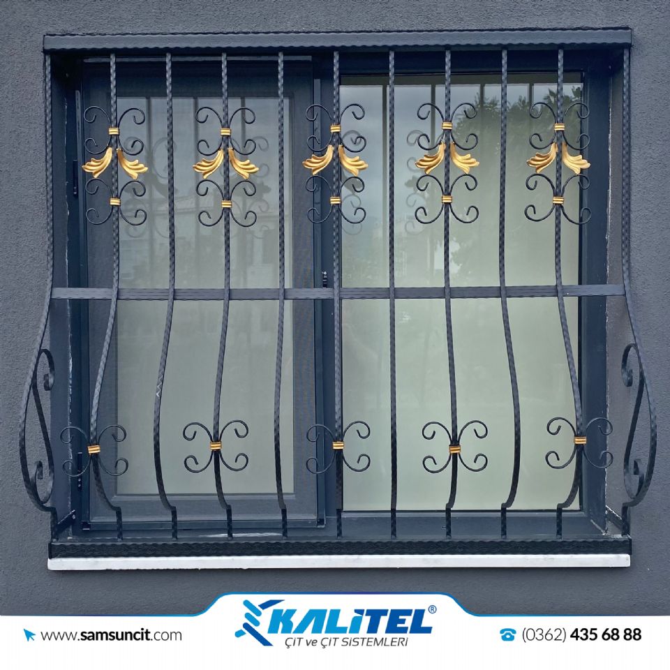 Ferforje Pencere Korkuluğu